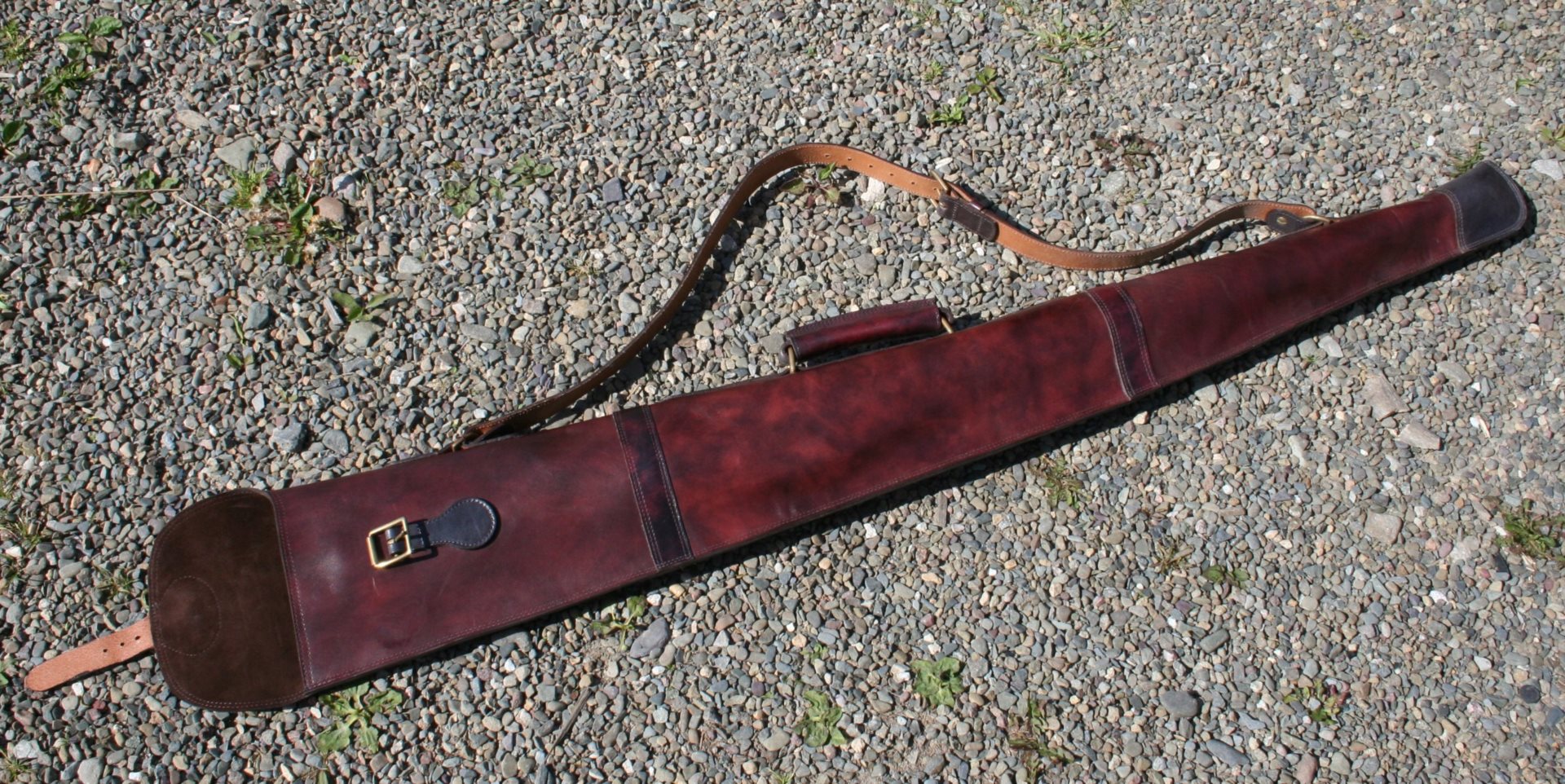 Leather lined Gun sleeve 47" SOLD